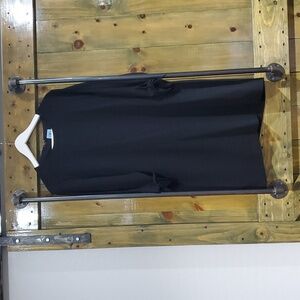 CeCe Elegant Solid Black Women's Dress Long Sleeve Classy Minimalist Career